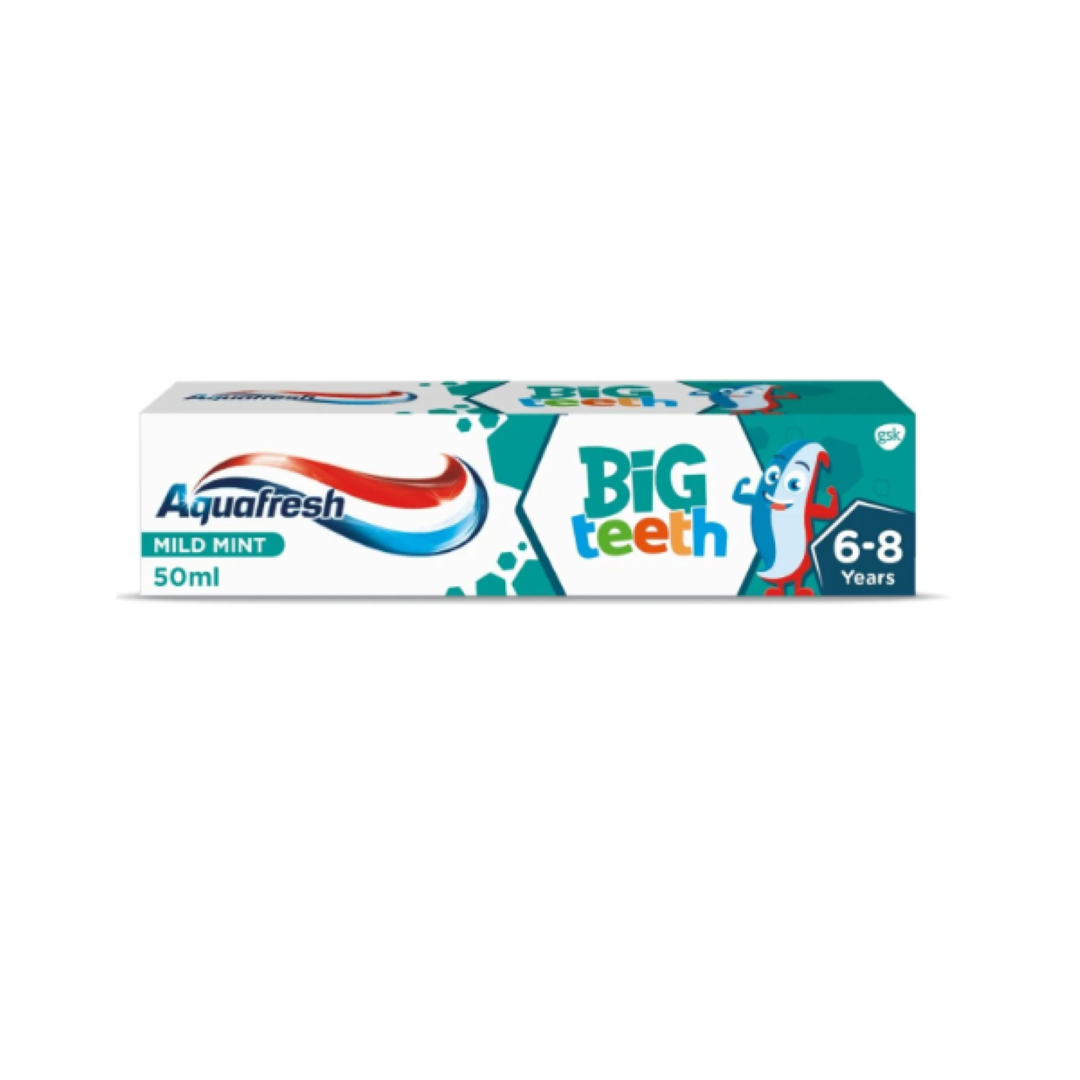 AQUAFRESH BIG TEETH 50ML